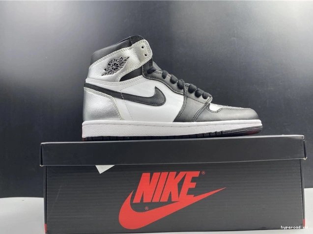 HIGH CD0461-001 1 TOE WMNS AIR OG JORDAN SILVER 0828
